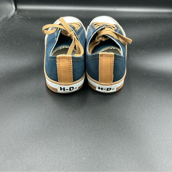 Harley-Davidson Navy and Tan Athletic Shoes - Picture 3 of 6